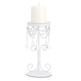 Beaded Crystal Candle Stand