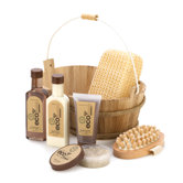 Bamboo Sugarcane Spa Basket