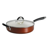 Style 11" Nonstick Deep Skillet with Lid