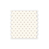 Mod Dot Printed Sheet in Brown