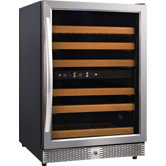 54 Bottle Wine Cellar with Dual Temperature