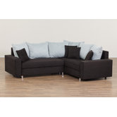 2-er Sofabett "Devotion" mit Ottoman und Soft-Polsterung