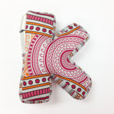 Sophia Lolita Letter Pillow "K"
