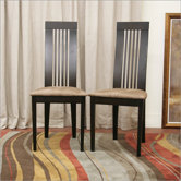 Baxton Studio Farrington Side Chair (Set of 2)