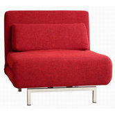 Amiens Convertible Twill Slipper Chair