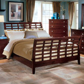 Baxton Studio Barton Slat Bed