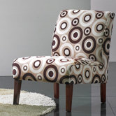 Baxton Studio Davis Fabric Lounge Chair (Set of 2)
