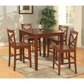 5 Piece Counter Height Dining Set