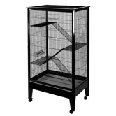 Large 4 Level Small Animal Cage on Casters