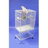 Powder Coated Wrought Iron Cage