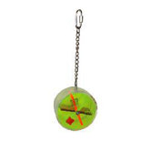 Acrylic Yo-Yo Treat Feeder Bird Toy