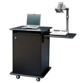 Educator Multimedia Cart in Black
