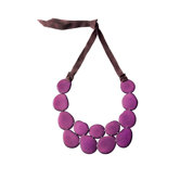 Tagua Bib Necklace