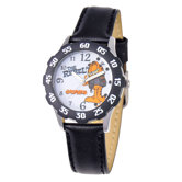 Tween Time Teacher Leather Strap Watch