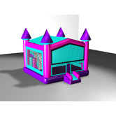 Princess Mega Commercial Grade Inflatable Bouncy House and Slide Combo
