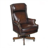 Maximilian High-Back Leather Executive Chair