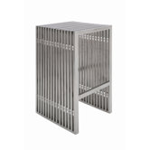 Amici Bar Stool in Silver