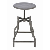 Torsion Stool in Silver