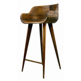 Kieren Counter Stool in Walnut