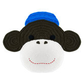 Crochet Monkey Kids Rug