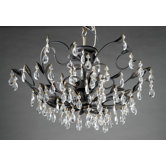 Lavenham 3 Light Semi Flush Mount