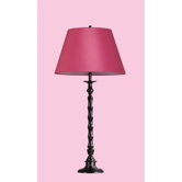 Ripple Table Lamp with Maylis Shade in Lava Bronze