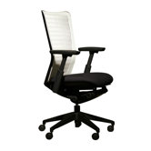 Mid-Back Molded Mesh Chair with Adjustable Seat