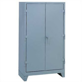 All-Welded Storage Cabinet with 3 Shelves: 60 " H x 36" W x 21" D