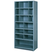 16 Compartment Bin Shelving - 8 Shelves