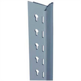 24"D Open Shelving Rack End, T-Post