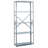 8000 Series: Open Offset Angle Shelving (Medium-Duty): 84" H x 36" W x 24" D
