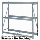 4 Tier Rack Units - (72"W x 36" D x 96"H)
