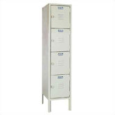 Four Tier Locker - 1 Section (Unassembled)