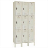 Triple Tier Locker - 3 Sections (Unassembled)
