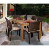 Amazonia Brownsville 7 Piece Dining Set