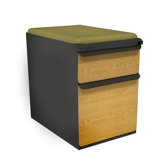 Zapf Mobile Pedestal File Cabinet with Seat