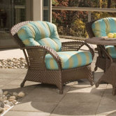 Boca Wicker Deep Seating Chair