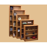 Contemporary Bookcase with 1 Fixed and 3 Adjustable Shelves