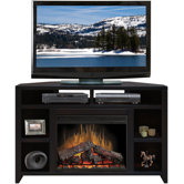 Urban Loft 56" TV Stand with Electric Fireplace