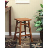 O'Malley Pub Counter Stool in Walnut