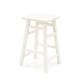 O'Malley Pub Counter Stool in Antique White