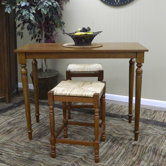 Hawthorne Pub Table in Walnut