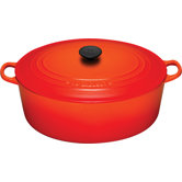 Enameled Cast Iron 9 1/2-Qt. Oval Dutch Oven