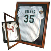 Jersey Display with Cabinet Style