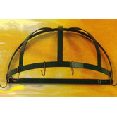 Gourmet Half Dome Wall Mounted Pot Rack