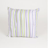 LuLu Square Pillow with Stripes