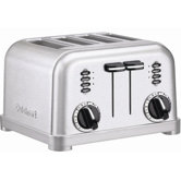4-Slice Toaster in Brushed Stainless Steel