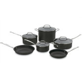 Chef's Classic Hard Anodized 10-Piece Cookware Set