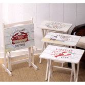 Nautical TV Tray (Set of 4)