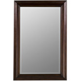 Alexandra Rectangle Mirror in Tobacco Finish
